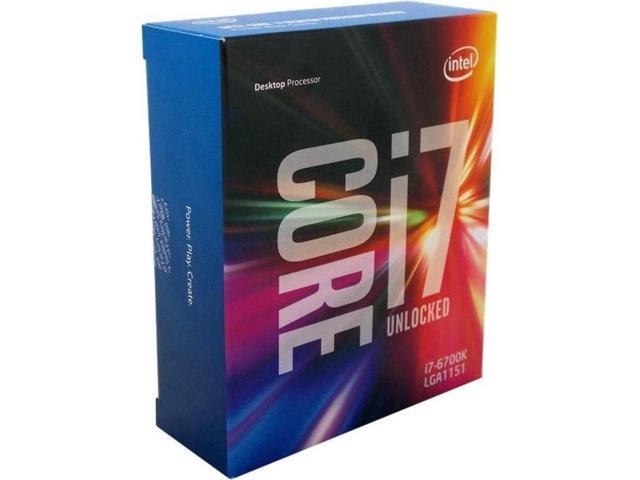 Intel Core i7 6700K Processor (4 GHz, 4 Core, 8 Threads, 8 MB cache, LGA1151 Socket Box)
