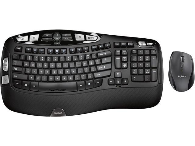 Logitech MK570 Wireless Wave Ergonomic Keyboard and Mouse Combo