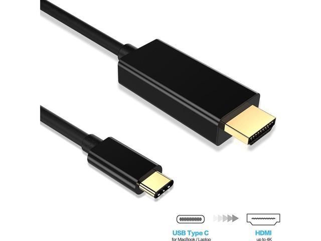 USB-C To HDMI Adapter Display Cable Universal Compatible Type C to HDMI 6ft 4K@60Hz