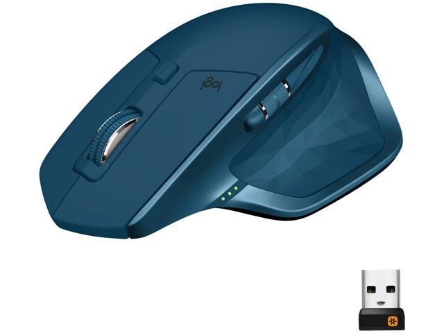 Logitech MX Master 2S Wireless Mouse - Use on Any Surface, Hyper-fast Scrolling, Ergonomic Shape, Rechargeable, Control up to 3 Apple Mac and.