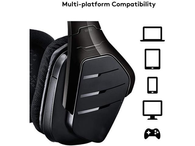 Logitech Wireless 7.1 LIGHTSYNC Gaming Headset G933S (Black)