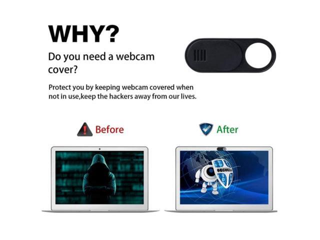 9PCS Webcam Cover Slide, Ultra Thin Round Hole Laptop Camera Cover Slide Blocker for Computer Pro IMac PC
