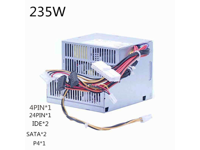 235 w fonte de Alimentação Do Servidor ATX PSU B235PD-00 DP/N: D233N D235PD-00 D
