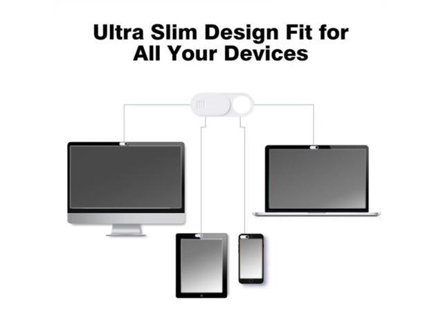 9PCS Webcam Cover Slide, Ultra Thin Round Hole Laptop Camera Cover Slide Blocker for Computer Pro IMac PC