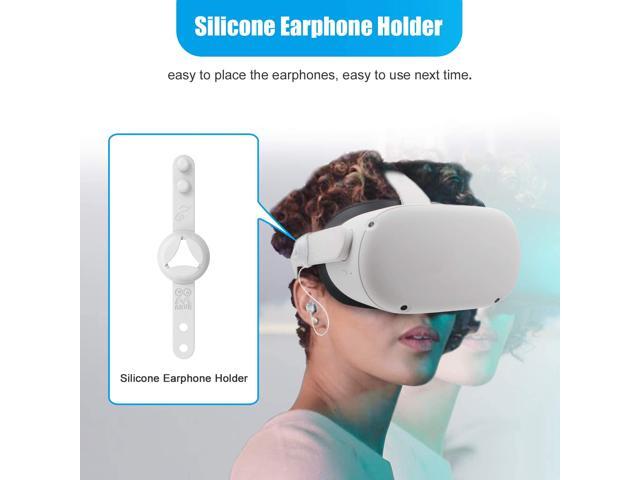 TROPRO Noise Isolating Earbuds Earphones Custom Made for Oculus Quest 2 VR Headset, with 3D 360 Degree Sound in-Ear Headphones and Earphone...