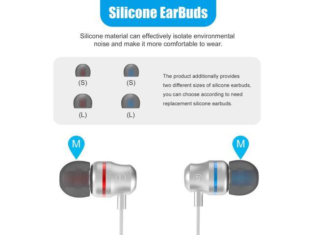 TROPRO Noise Isolating Earbuds Earphones Custom Made for Oculus Quest 2 VR Headset, with 3D 360 Degree Sound in-Ear Headphones and Earphone...