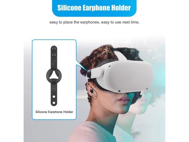 TROPRO Noise Isolating Earbuds Earphones Custom Made for Oculus Quest 2 VR Headset, with 3D 360 Degree Sound in-Ear Headphones and Earphone...