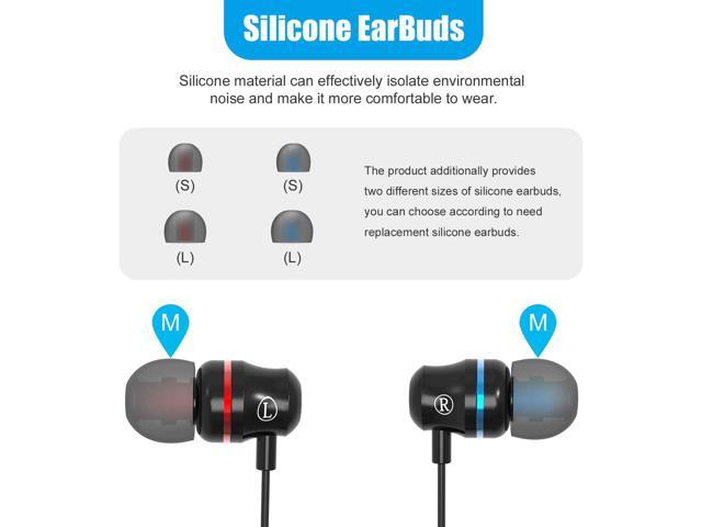 TROPRO Noise Isolating Earbuds Earphones Custom Made for Oculus Quest 2 VR Headset, with 3D 360 Degree Sound in-Ear Headphones and Earphone...