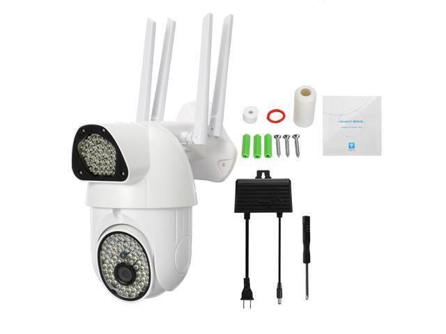 1080P HD Wifi Security Camera 135Pcs LED Light IP Camera with PIR Alarm Remote Monitor, 360 Night Vision Support Voice Intercom Waterproof