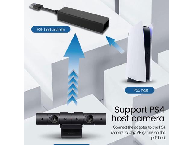 PS5 PS4 Camera Adapter Cable, Play PS VR on PS5 Playstation 5, Converter Connecting Cable for PS4 PSVR to PS5 Console