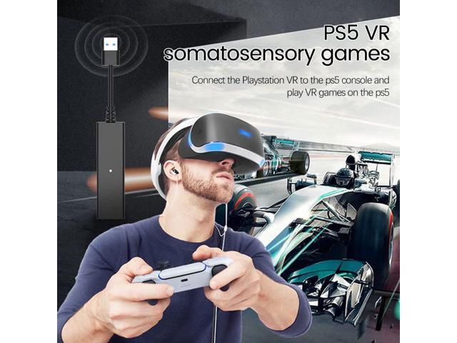 PS5 PS4 Camera Adapter Cable, Play PS VR on PS5 Playstation 5, Converter Connecting Cable for PS4 PSVR to PS5 Console
