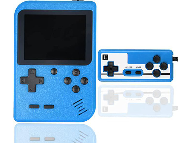 Handheld Game Console, Portable Retro Video Game Console with 500 Classical FC Games, 3.0-Inches Color Screen, 1020mAh Rechargeable Battery Support...
