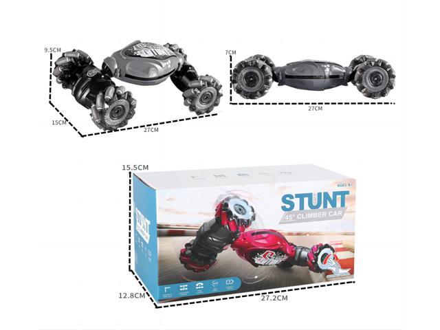 New Gesture Sensing RC Stunt Car with Light & Music, Remote Control Gesture Sensor Car, Off Road Vehicle, 2.4GHz RC Stunt Car Double Sided 360°...