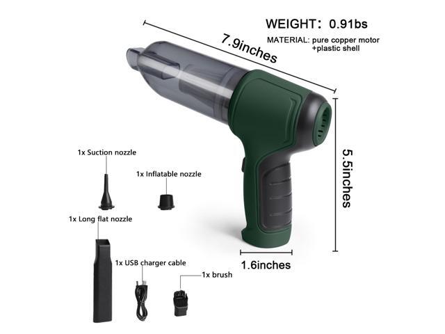 9000Pa 3 In 1 Wireless Vacuum Cleaner Cordless Handheld Vacuum for Auto Car Home