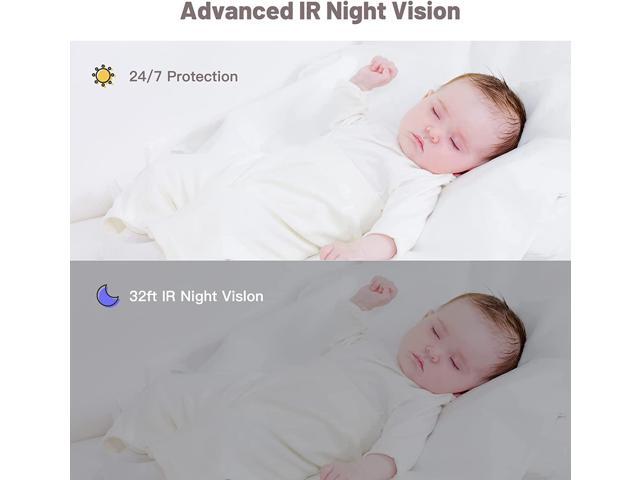Security Camera Indoor Wireless, 360 Degree Panoramic Camera, 5G Dual Band WiFi Camera, HD 1080P Home Camera, Security Cameras Monitor for...