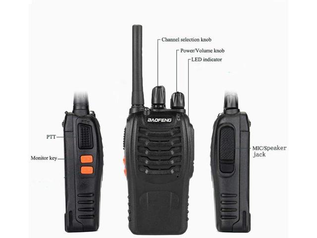 Walkie talkie 2 way radio long range,16 Channel Portable walkie talky adult,rechargeable walkie talkies long distance Handheld Transceiver with LED...