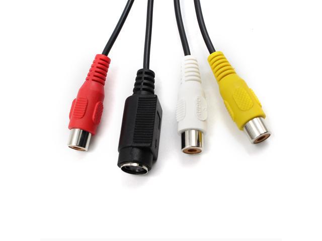 USB 2.0 Video Audio Capture Card - S Video / Composite to USB Transfer Cable Converter Adapter for Windows 10 / 8 / 7 / Vista / XP