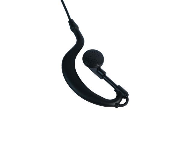G Shape Earpiece Headset for BaoFeng Kenwood WouXun PuXing Linton Two Way Radio Walkie Talkie UV-5R BF-888s uv-82hp tk 3230 (10 Packs)