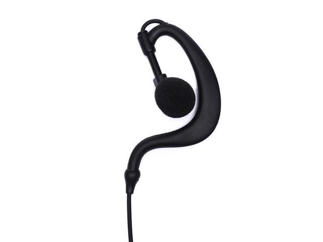 TDYU G Shape Earpiece Headset for Motorola XPR6550 XPR7550 XPR7580 XPR7380 APX6000 APX4000 XPR7350 APX7000 XPR6350 Walkie Talkie Two Way Radio(10...