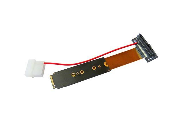 U.2 Interface U.2 to M.2 NVMe NGFF Key M key-M M2 Adapter Riser Card Converter FPC Extender Cable For 2.5' NVMe U.2 SFF-8639 SSD