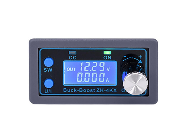 ZK-4KX CNC DC DC Buck Boost Converter CC CV 0.5-30V 4A Power Module Adjustable Regulated Power Supply for Solar Charging