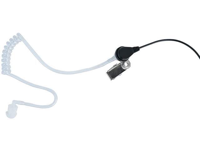 Covert Acoustic Tube Bodyguard Earpiece Headset with Mic for Yaesu Vertex Radio VX-231,VX-351