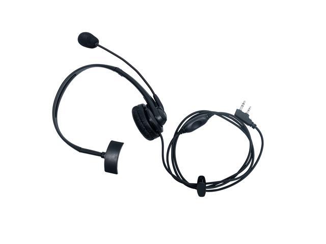 Walkie Talkie Earpiece Noise Cancelling Headphone Overhead Headset for Kenwood HYT Puxing Wouxun Baofeng uv-5r bf888s tk3300 Lt-2288 Lt-3107...