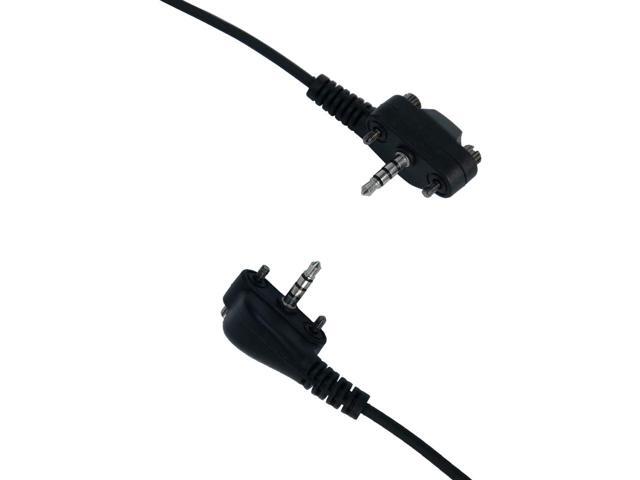 Covert Acoustic Tube Bodyguard Earpiece Headset with Mic for Yaesu Vertex Radio VX-231,VX-351
