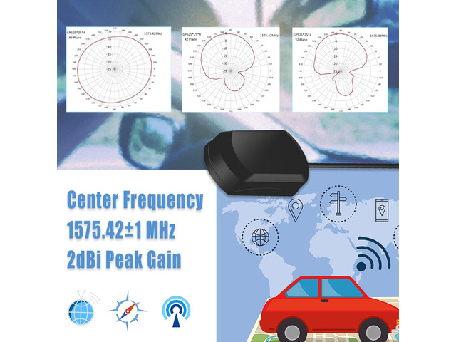 GPS Active Antenna Magnet Mount AVIC Connector