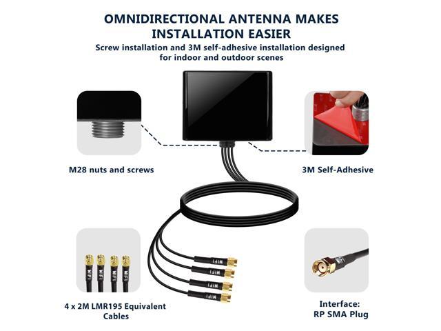 Maswell 5G Combination Antenna 4X4 MIMO WiFi 7