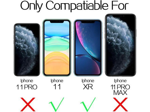 Mkeke Compatible with iPhone 11 Screen Protector for iPhone XR Screen Protector, Tempered Glass Film for Apple iPhone 11 and iPhone XR, 3-Pack Clear