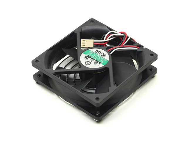 For AVC f9025s12h 12V 0.3A 9cm 9025 three wire computer chassis power cooling fan Grill + screw
