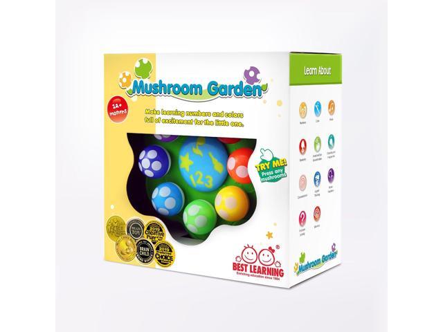 BEST LEARNING Mushroom Garden Interactive Musical Toy for Toddlers Ages 1 to 3 Years