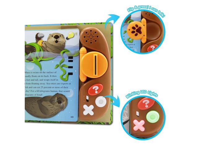BEST LEARNING Book Reader:Animal Kingdom, Educational Interactive Talking Toy for Kids Ages 3 to 8