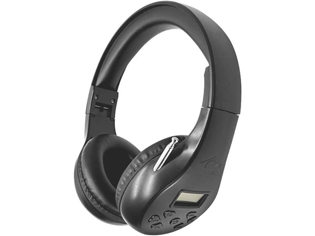 Wireless Personal FM Radio Headphones Ear Muffs with Best Reception Portable Headset with Radio Built in for Walking, Jogging, Daily Works...