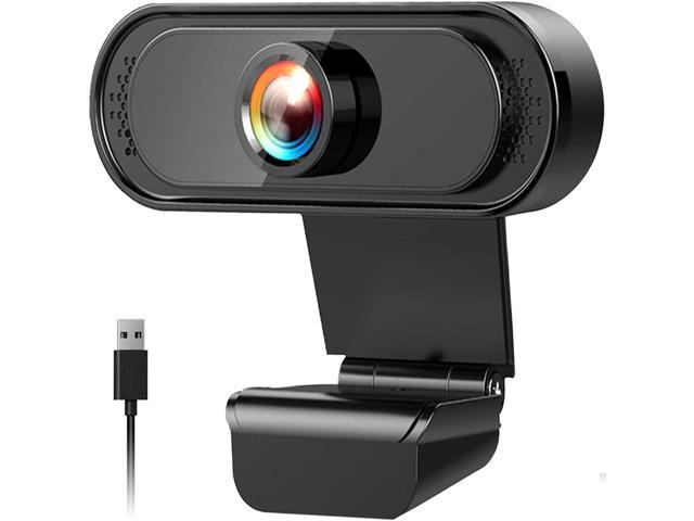 1080P Webcam with Microphone, Otooking Web Cam USB Camera, Plug and Play Computer HD Streaming Webcam Video Camera for PC Mac Desktop Laptop.