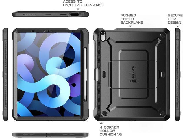 SUPCASE for iPad Air 5th Generation Case / iPad Air 4th Generation Case with Pencil Holder (Unicorn Beetle Pro), [Built-in Screen Protector &...