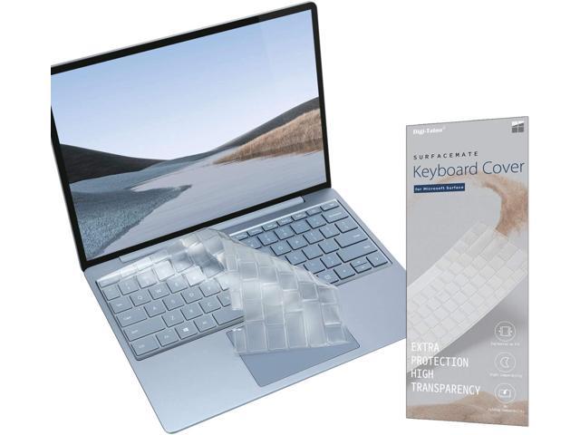 Keyboard Cover for Microsoft Surface Laptop Go 2 (2022 Release) / Laptop Go (2020 Release) 12.4' - Premium Ultra Thin, High Transparency Keyboard.