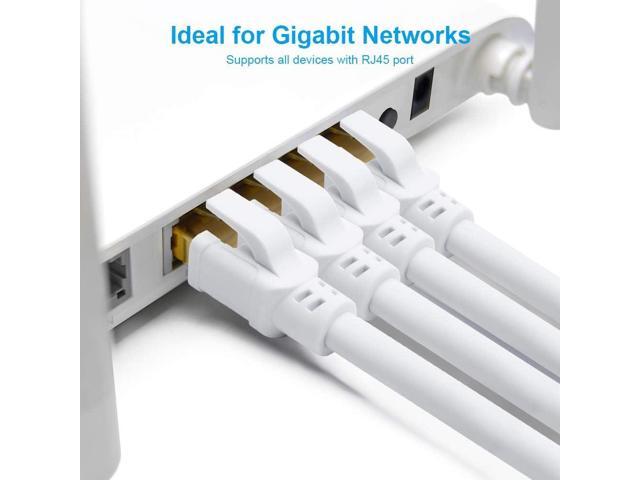 DDMALL CAT 8 Ethernet Cable 25ft, Indoor & Outdoor, High Speed 40Gbps 2000MHz SFTP Internet Cable with Gold Plated RJ45 Connector for Gaming,...