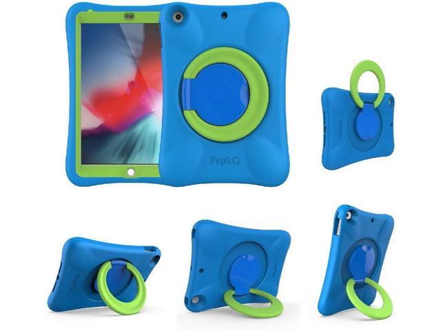 NLR FUN Pepkoo Kids EVA Case for iPad Multi-Direction Stable Stand Compatible with 10.2-Inch iPad 2021/2020/2019 (9th/8th/7th Generation)...