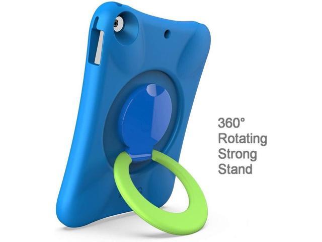 NLR FUN Pepkoo Kids EVA Case for iPad Multi-Direction Stable Stand Compatible with 10.2-Inch iPad 2021/2020/2019 (9th/8th/7th Generation)...