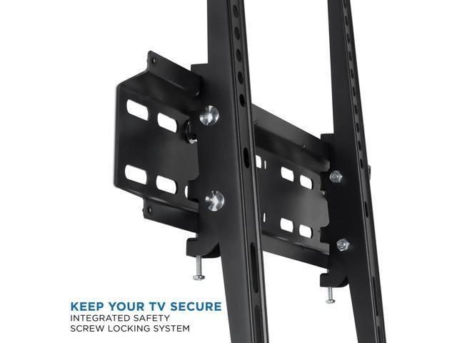 Tilting Flatscreen Wall Mount TV for 30, 32, 37, 39, 40, 42, 43, 47, 49, 50, 55 inch LED, LCD, and Plasma televisions - 77 lbs Capacity, 2' Low...