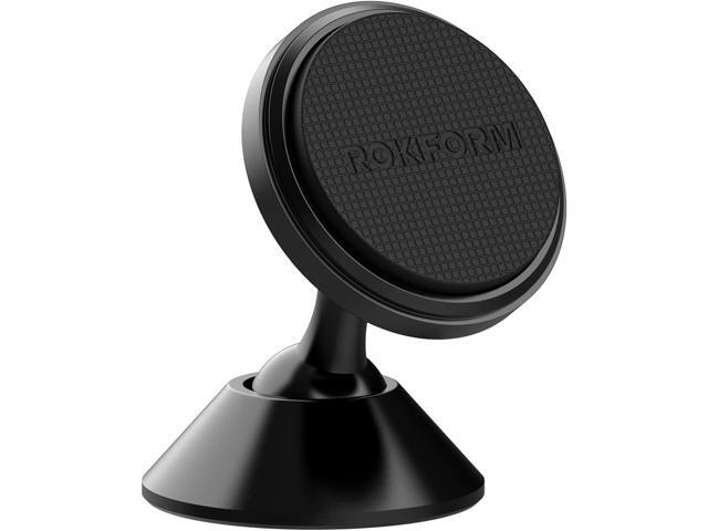 ROKFORM - Adjustable Magnetic Car Mount, 360 Degree Swivel with 3M VHB Tape, Cell Phone Holder, Aluminum Dashboard Phone Mount Stand for Truck Car...