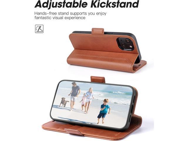 OCASE Retro Series Compatible with iPhone 13 Wallet Case with Card Holders [RFID Blocking][TPU Inner Shell ][Kickstand] PU Leather Flip Folio...
