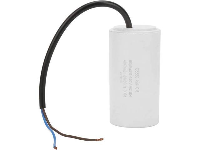 CBB60 Eco-Friendly Motor Running Capacitor 450V 60uf ESR 0.2 for Household Electric Appliance,60uf 450V Appliance Capacitor with Small Size and. photo