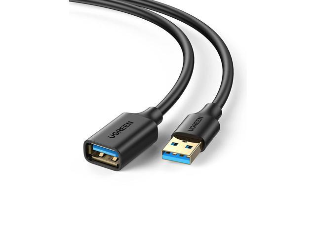 U USB Extension Cable USB 3.0 Extender Cord Type A Male to Female Data Transfer Lead for Playstation, Xbox, Oculus Rift, Oculus Quest, Card Reader.