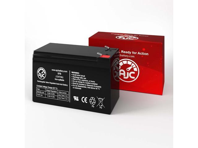 AJC Battery Compatible with JohnLite CY-0112 12V 7Ah Spotlight Battery