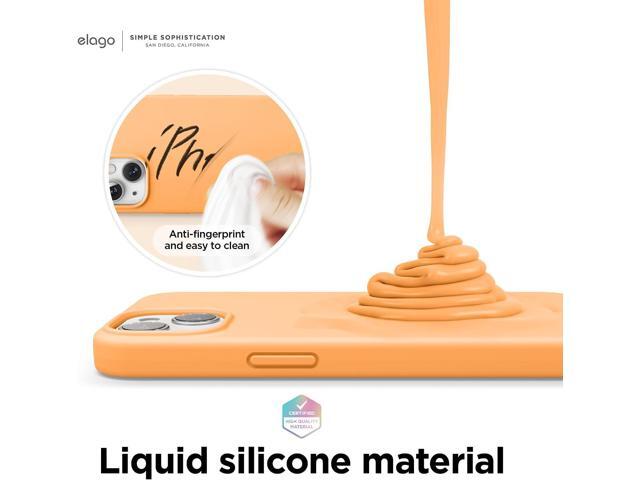 elago Compatible with iPhone 13 Case, Liquid Silicone Case, Full Body Screen Camera Protective Cover, Shockproof, Slim Phone Case, Anti-Scratch...