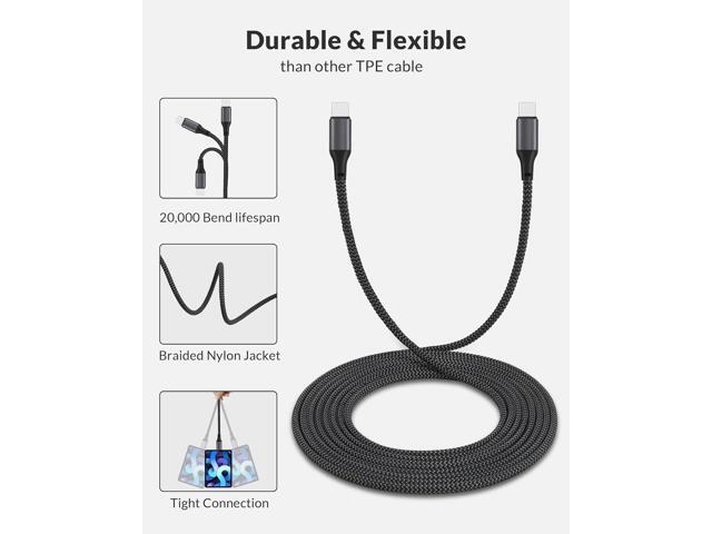 S24/S24 Ultra Samsung Charger Fast Charging, 2-Pack 25W USB C Super Fast Android Phone Wall Charger Block 6FT Type C Cable for Samsung Galaxy S24...