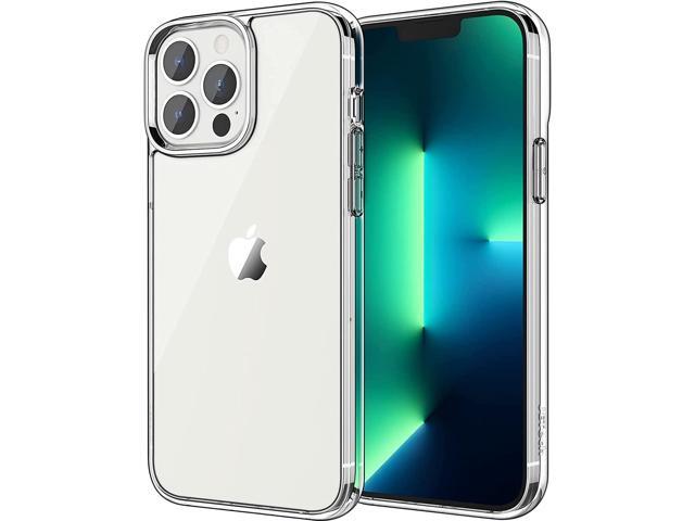 JETech Case for iPhone 13 Pro 6.1-Inch, Non-Yellowing Shockproof Phone Bumper Cover, Anti-Scratch Clear Back (Clear)